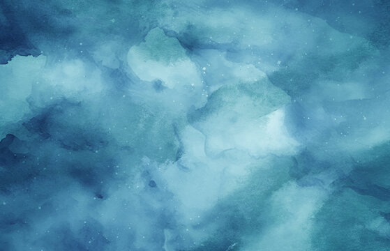 水彩暈染背景