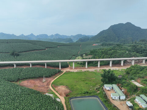 崇左凭祥高速铁路建设