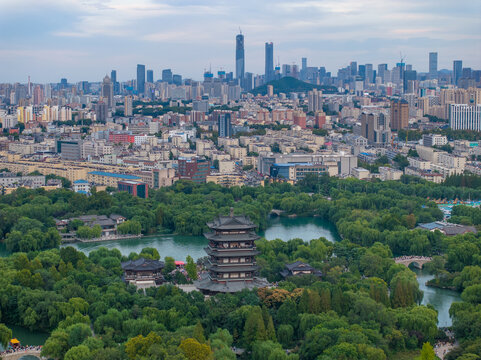 济南大明湖公园