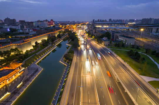 环城公园夜景