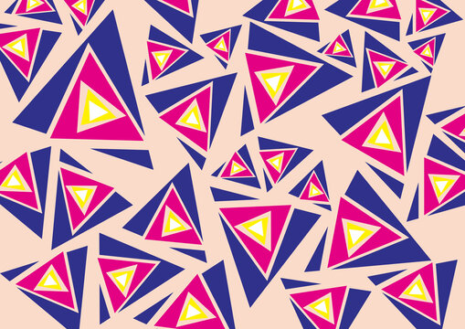三角形花纹
