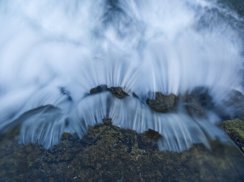 流水瀑布慢门