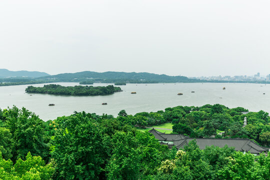 西湖全景