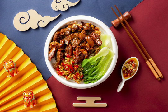 剁椒鹵肉飯