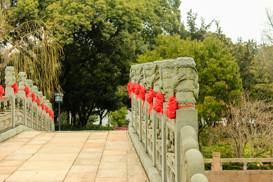 上海青浦区大观园景区风光