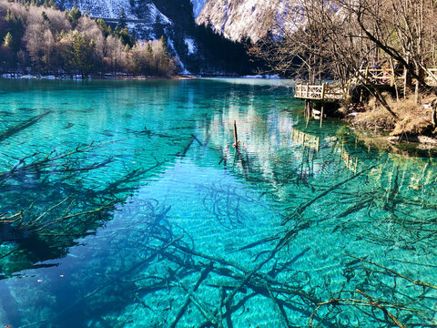 九寨沟美景