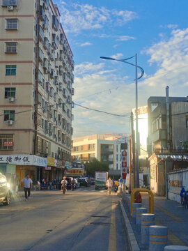 街头建筑风景