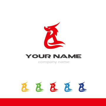 龍logo標(biāo)志設(shè)計