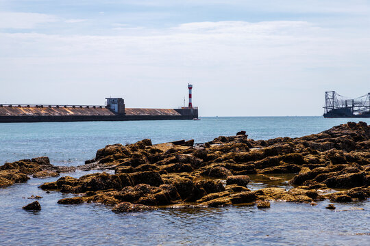 北海海枯石烂海岸风景