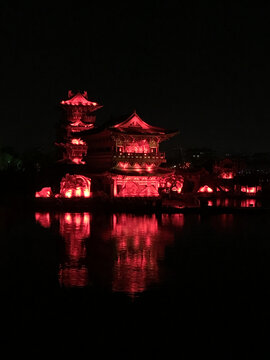 开封清明上河园夜景