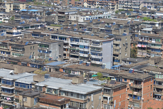 城市居民楼群