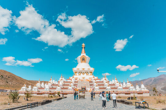 川西藏族地区旅游风景