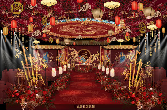 中式效果圖