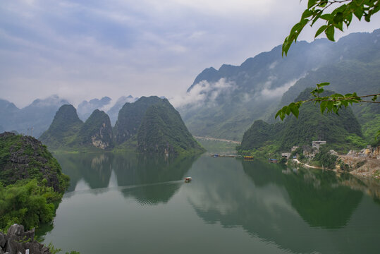 水库湖泊风景