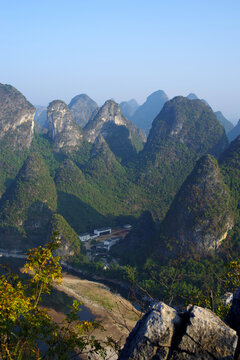 广西喀斯特地貌风景