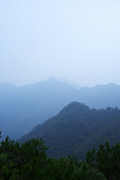 青山山景