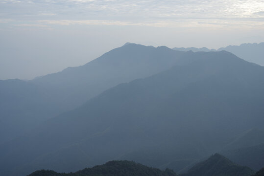 群山山景