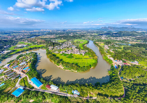 绣江同古河湾