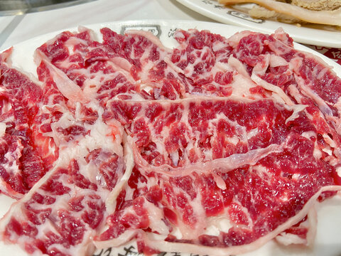 现切牛肉