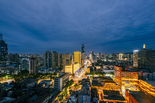 济南城市夜景