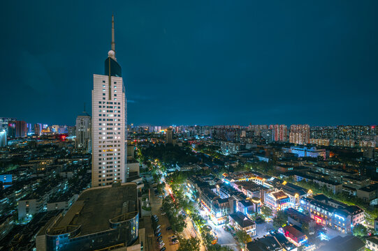 济南城市夜景