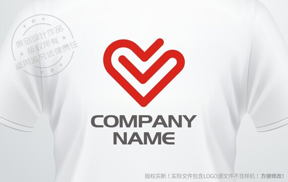 心形logo爱心标志