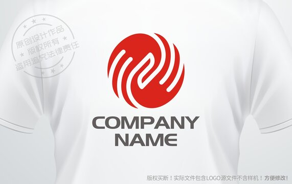 手掌logo金融行业标志