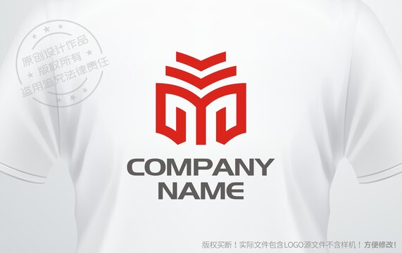 书本logo教育标志