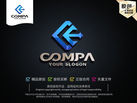 CB字母LOGO設(shè)計(jì)