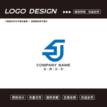 SJ字母logo