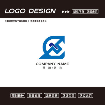 生物科技logo标志