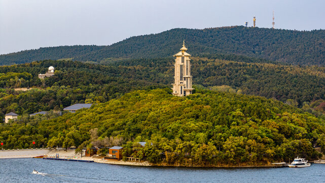 初秋的长春净月潭公园风景