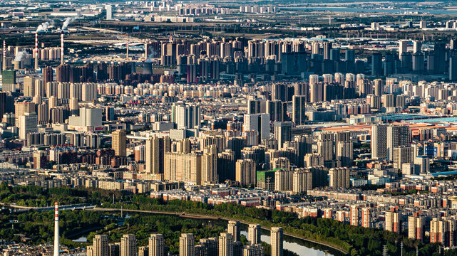 中国长春南部新城建筑景观
