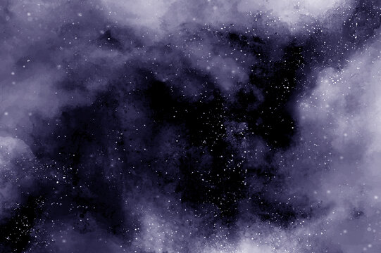宇宙云團(tuán)星空