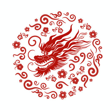 2024龍年窗花剪紙