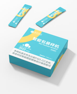 保健品包裝樣機(jī)