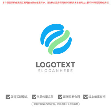 科技智能标志logo