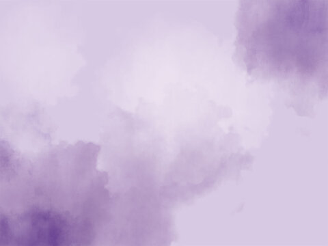 紫色抽像水彩背景
