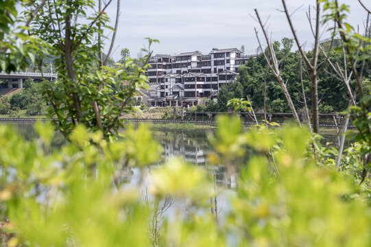 巴中恩阳古镇山水