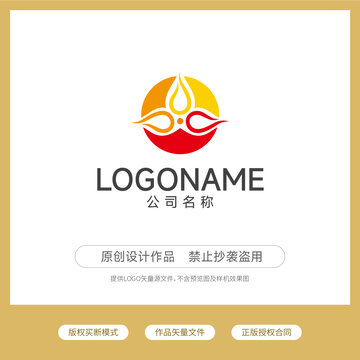 企业logo稻穗