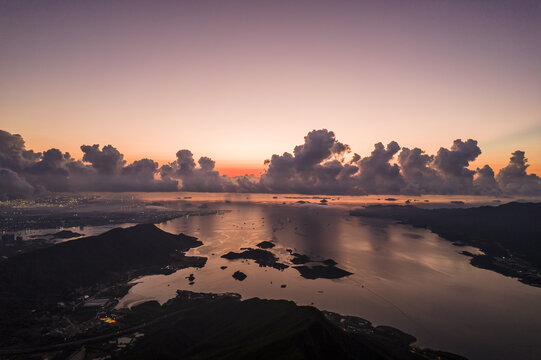 坝光日出