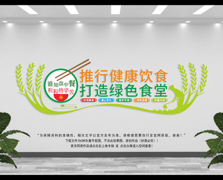 創(chuàng)意食堂文化墻