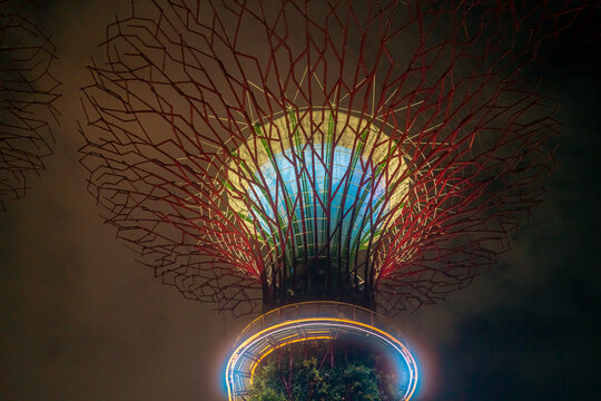 新加坡滨海湾公园超级树