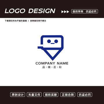 机器人logo标志