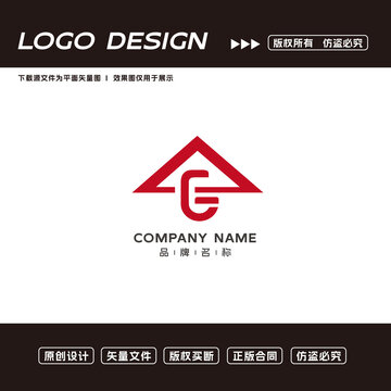 G字母logo标志