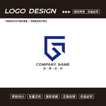 G字母logo标志