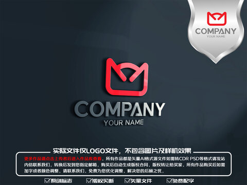 M字母互联网logo