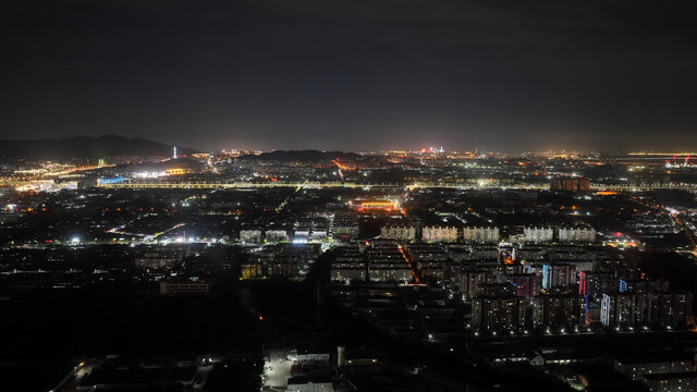 青岛夜景白沙河夜景