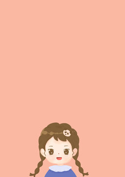 兒童插畫頭像