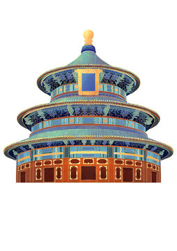 北京古建筑天壇